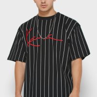 Karl Kani Signature Stripe T-Shirt - страхотна мъжка тениска, снимка 2 - Тениски - 40751508