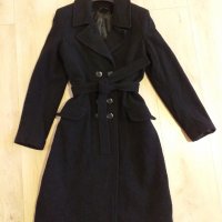 *Намалено* Черно палто EFREA, XS/S, снимка 1 - Палта, манта - 31616994