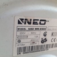 Продавам програматор за  пералня NEO WM-E600 , снимка 2 - Перални - 29493590