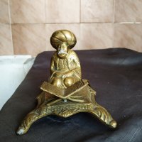 бронзова статуетка-ходжа, снимка 2 - Антикварни и старинни предмети - 29571251
