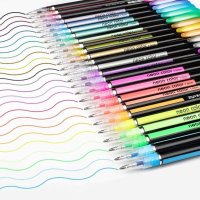 Блестящи магически неонови химикалки за рисуване 48бр. Neon Color Pen - 3 модела, снимка 6 - Рисуване и оцветяване - 42768948