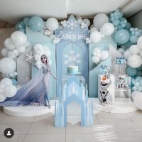 Украса с балони Декор Замръзналото кралство  Frozen , снимка 8 - Декорация - 44192954