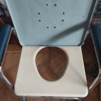санитарен стол эа въэрастни и инвалиди.Еко кожа, снимка 1 - Тоалетни столове - 42211228