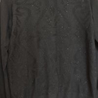 Черна блуза с мъниста LC WAIKIKI, снимка 2 - Блузи с дълъг ръкав и пуловери - 31028246