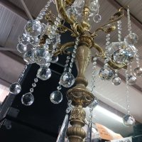 Големи бронзови лампиони , снимка 10 - Декорация за дома - 40636640