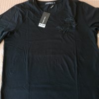 Черна тениска с къс ръкав Dolce & Gabbana! , снимка 3 - Блузи - 36922084