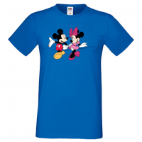 Мъжка тениска Mickey & Minnie 6 Подарък,Изненада,Рожден ден, снимка 2 - Тениски - 36575572