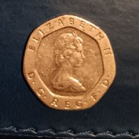 20 пенса 1982 Великобритания , снимка 1 - Нумизматика и бонистика - 42145216