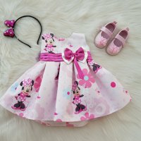 Рокля Мини Маус , снимка 7 - Бебешки рокли - 22581438