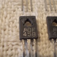 Транзистор BF 458, снимка 2 - Друга електроника - 35195582