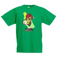Детска тениска DC Green Lantern Star Wars,Игра,Изненада,Подарък,, снимка 4 - Детски Блузи и туники - 36658280