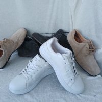 Кецове Като нови мъжки бели, спортни обувки U.S. Polo Assn®, снимка 9 - Кецове - 44450796