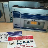 unisef stereo mini hi-fi made in japan-внос германия, снимка 2 - Радиокасетофони, транзистори - 29174143