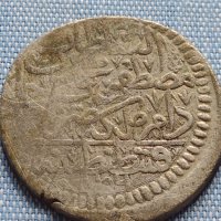 Сребърна монета Османска Турция Султан Мустафа втори за КОЛЕКЦИЯ 40927, снимка 5 - Нумизматика и бонистика - 42835851