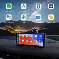 Нова Безжична автомобилна стерео уредба за Apple CarPlay Android Auto с резервна камера, снимка 2 - Аксесоари и консумативи - 42427579