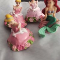 мини pvc фигурки фигури фигурка принцеса принцеси Русалка Ариел Белл за игра украса на торта фигурка, снимка 2 - Фигурки - 20107100