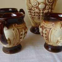 За любителите на релефната керамика – сервиз „Молдова“ , снимка 10 - Сервизи - 37383778