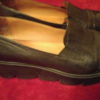 Обувки от естествена кожа на Donna Ricco, снимка 4 - Дамски ежедневни обувки - 29603764