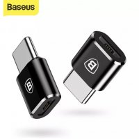 Преходник BASEUS USB към Type-C OTG, снимка 1 - Друга електроника - 38071564