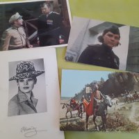 цветни ретро картички с руски и съветски артисти, снимка 1 - Други ценни предмети - 32101448