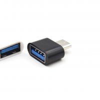 Адаптер 2 в 1 OTG USB 2.0 към Type-C конвертор Android система, снимка 3 - Селфи стикове, аксесоари - 23741970