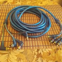 Качествен професионален аудио кабел 5 метра, снимка 1 - Други - 29426126