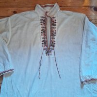 Автентична сватбена мъжка риза от Странджа, снимка 2 - Антикварни и старинни предмети - 37972070