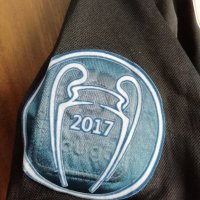 Real Madrid Adidas оригинална фланелка тениска Реал Мадрид 2017/2018 Champions League , снимка 4 - Тениски - 36761860