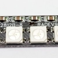 WS2812B LED модул с 8 светодиода, 5050, RGB, WS2812, Ардуино / Arduino, снимка 1 - Друга електроника - 35091708