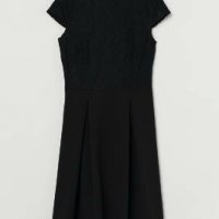 Дамска черна рокля Н&М , снимка 1 - Рокли - 37353051