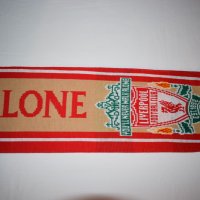 Liverpool - You'll never walk alone - Уникален 100% ориг. шал / Ливърпул, снимка 8 - Футбол - 31174691