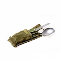 Комплект за риболов, туризъм и пикник - Traxis Fork Knife and Spoon Set, снимка 2 - Такъми - 35655836