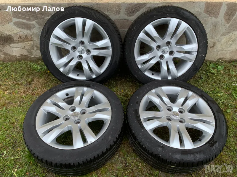 Алуминиеви джанти 17 цола 4х108 Citroen, Peugeot, OEM:9685737280 , снимка 1