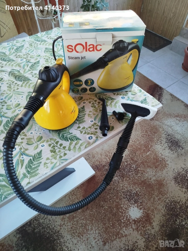 Парочистачка Solac Steam Jet, снимка 1
