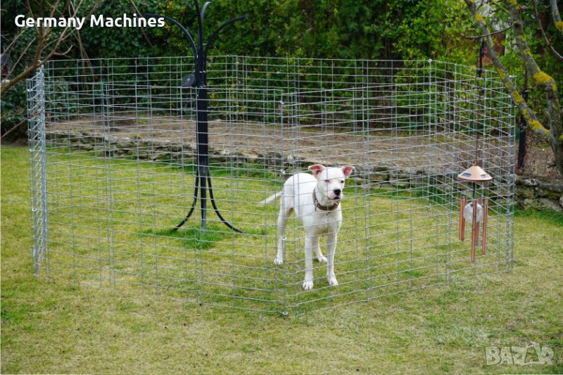 за кучета КЛЕТКА - ОГРАЖДЕНИЕ с диаметър 350.см, метална, СГЪВАЕМА. , снимка 1