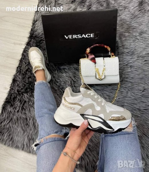 Дамски спортни обувки и чанта Versace код 24, снимка 1