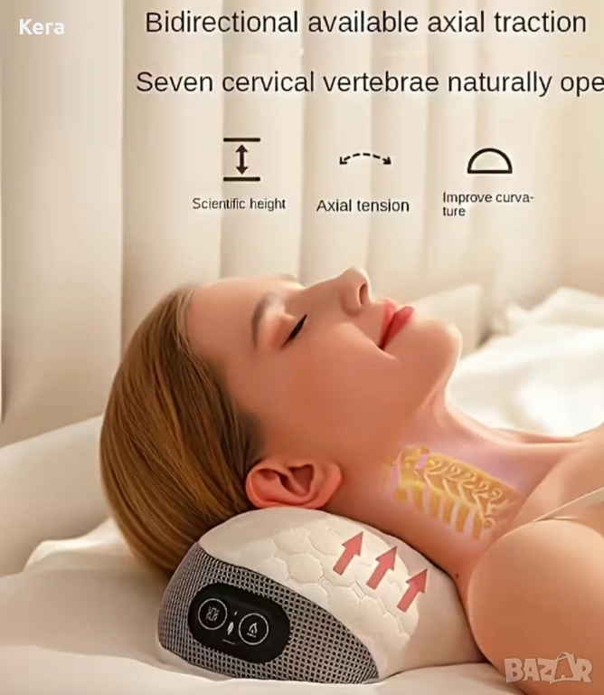 Възглавница термо, масаж, снимка 1