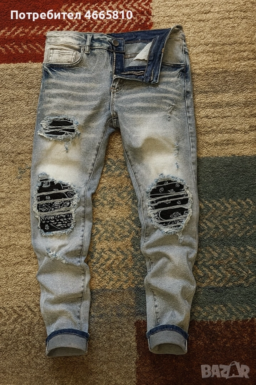 Slim fit дънки, снимка 1