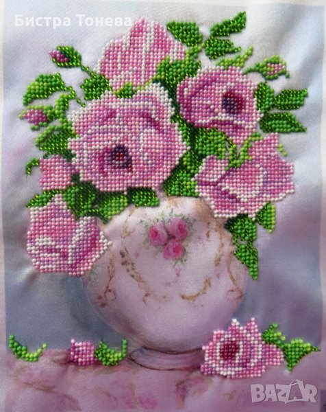 Гоблен с мъниста. Не е диамантен "гоблен", снимка 1