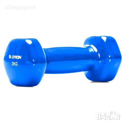 Гира 3 кг ORION с винилово покритие, което я прави лесна за поддръжка и предпазва от евентуални нара, снимка 1