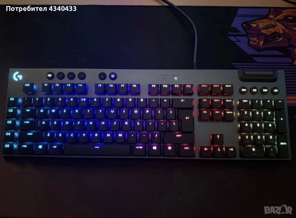 Геймърска клавиатура Logitech G815, снимка 1