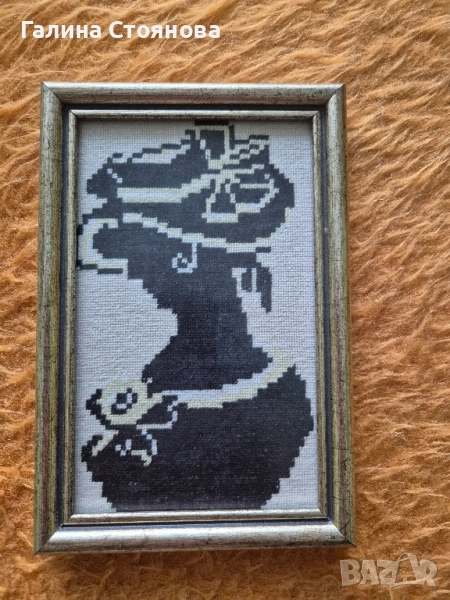 Гоблен Дама с шапка, снимка 1