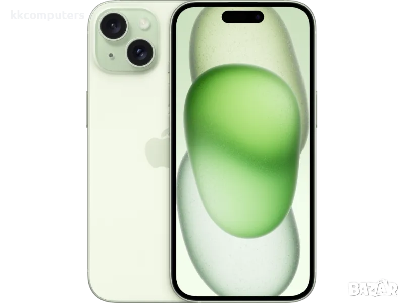 SIM Държач за iPhone 15 6.1 / Зелен Баркод : 483868, снимка 1