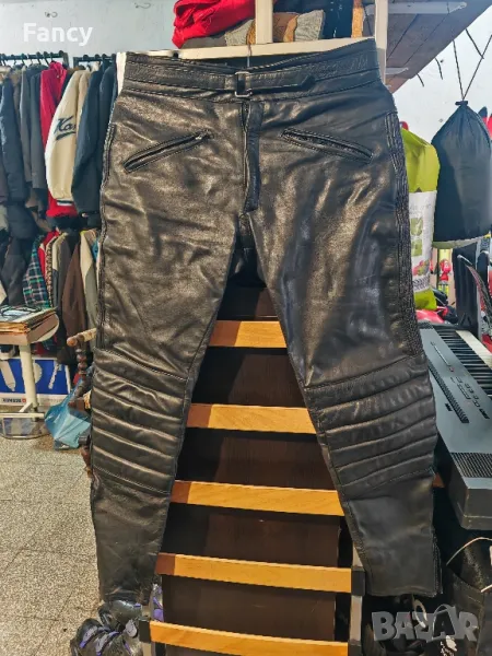 Кожени мотопанталони, снимка 1