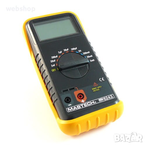 Капацитет метър MASTECH , C\L метър MY6243 | F | H |, снимка 1