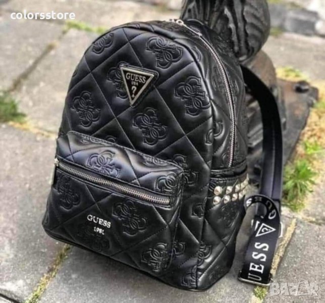 Луксозна Черна раница  Guess/SG-H19, снимка 1
