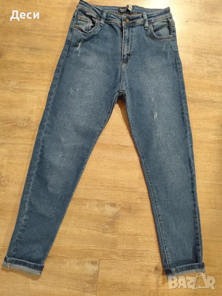 слим дънки с висока талия, снимка 1