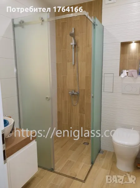 Душ кабини паравани стъклени прегради  стъклени врати, снимка 1