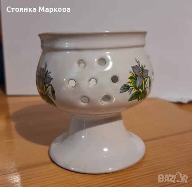 Свещник керамичен, снимка 1