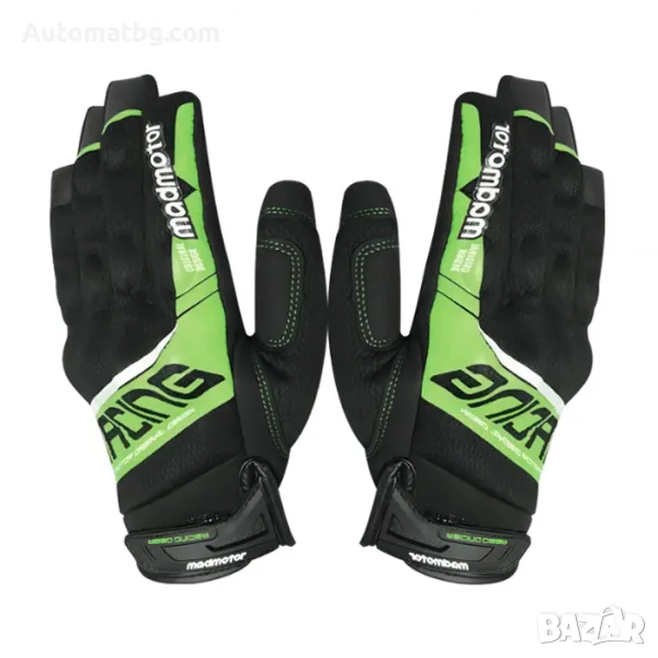 К-т мото ръкавици Automat, M, L, XL и XXL, Зелени, снимка 1